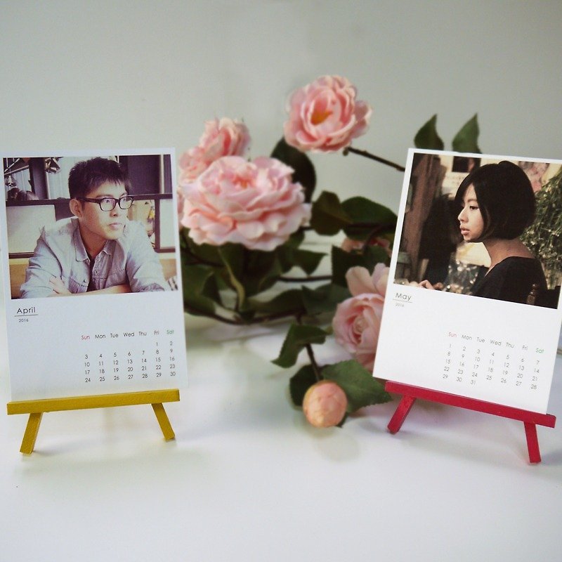 Good Times | True Love Invincible-Double Desk Calendar (Small Easel-x2+Free 2 Postcards) - Calendars - Paper 