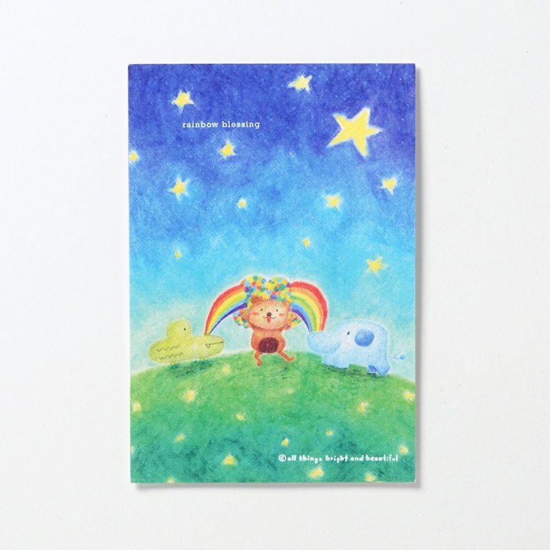 Rainbow Blessing Postcard - Cards & Postcards - Paper Multicolor