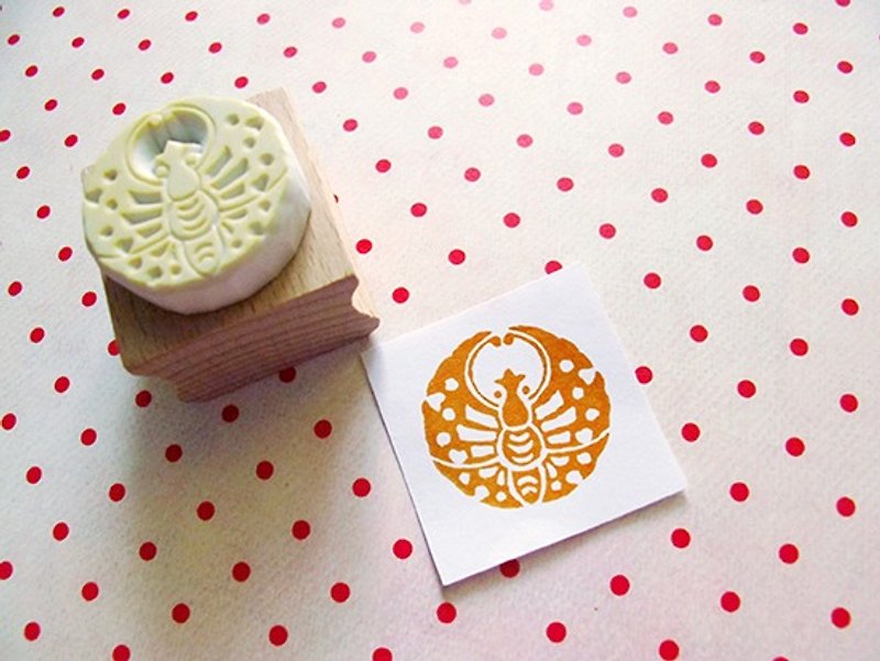 Apu handmade chapter and wind elegant butterfly family stamp hand account stamp - ตราปั๊ม/สแตมป์/หมึก - ยาง 