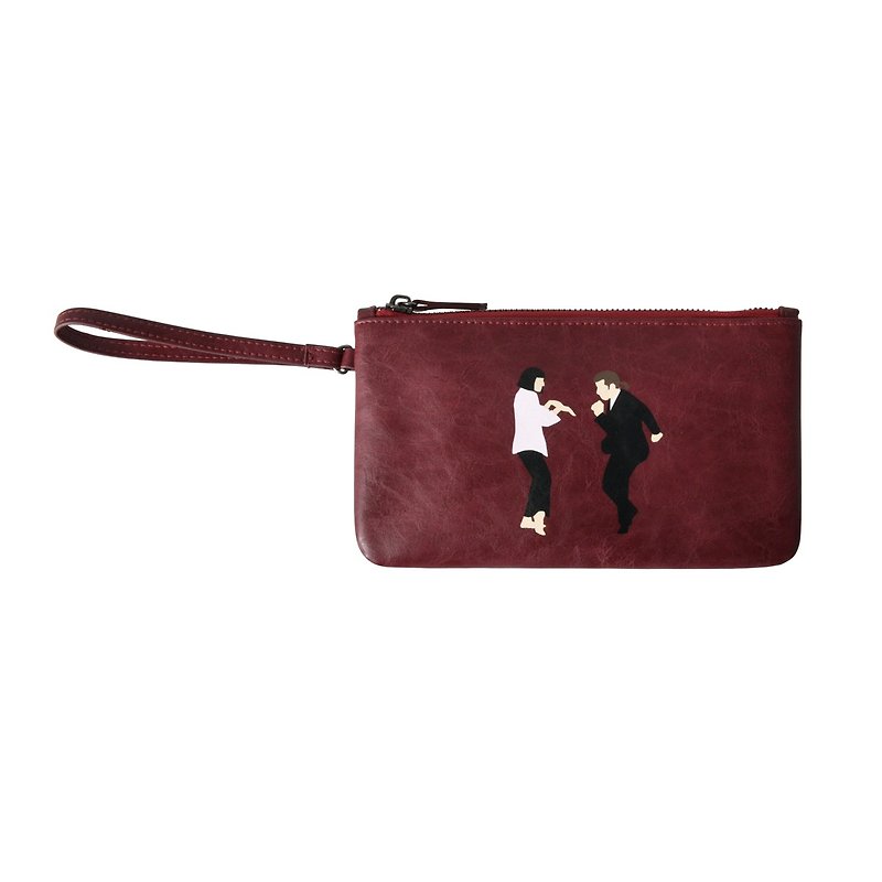 KIITOS intimate series debris bag - pulp fiction section # # Quick arrival - Toiletry Bags & Pouches - Genuine Leather Red