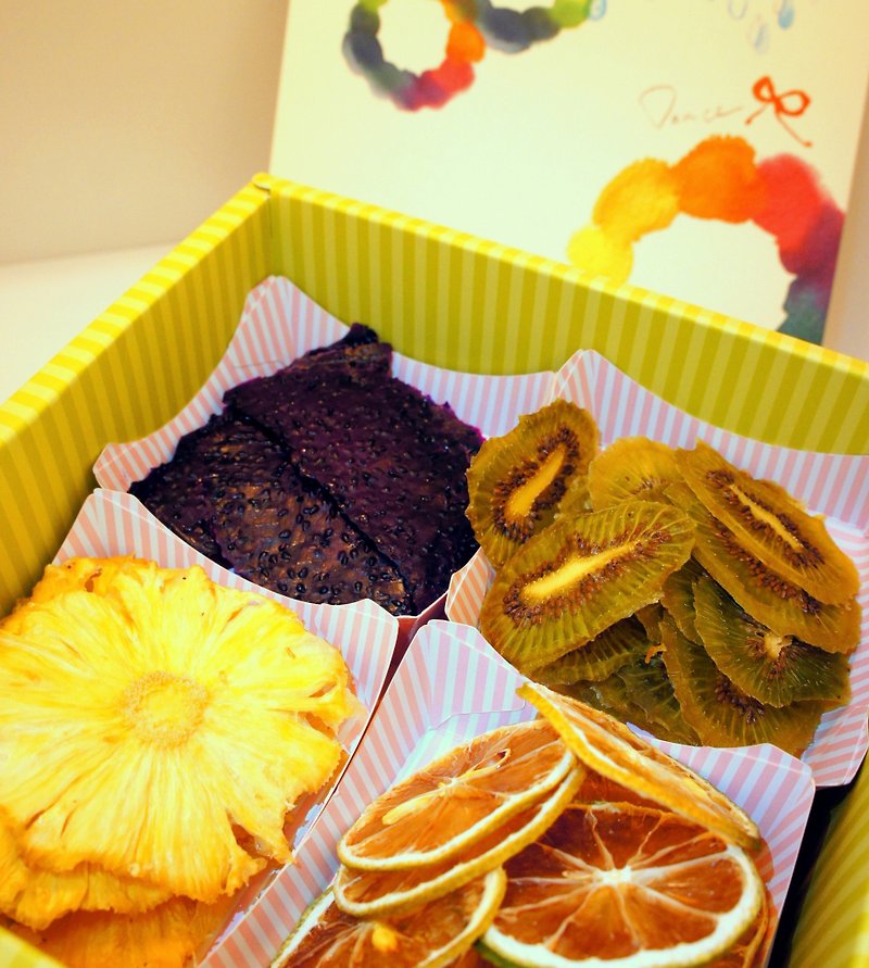 果乾 手工餅乾禮盒 - 堅果 - 新鮮食材 多色