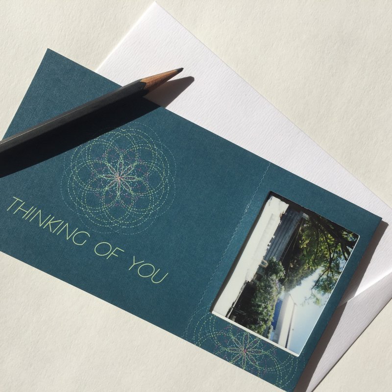 Pin cards - exquisite sewing 相框卡片『 2張以上免運喔！（含）』 - 卡片/明信片 - 紙 多色