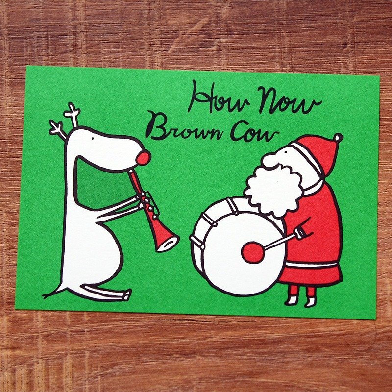 Christmas postcard 5 - Cards & Postcards - Paper Green