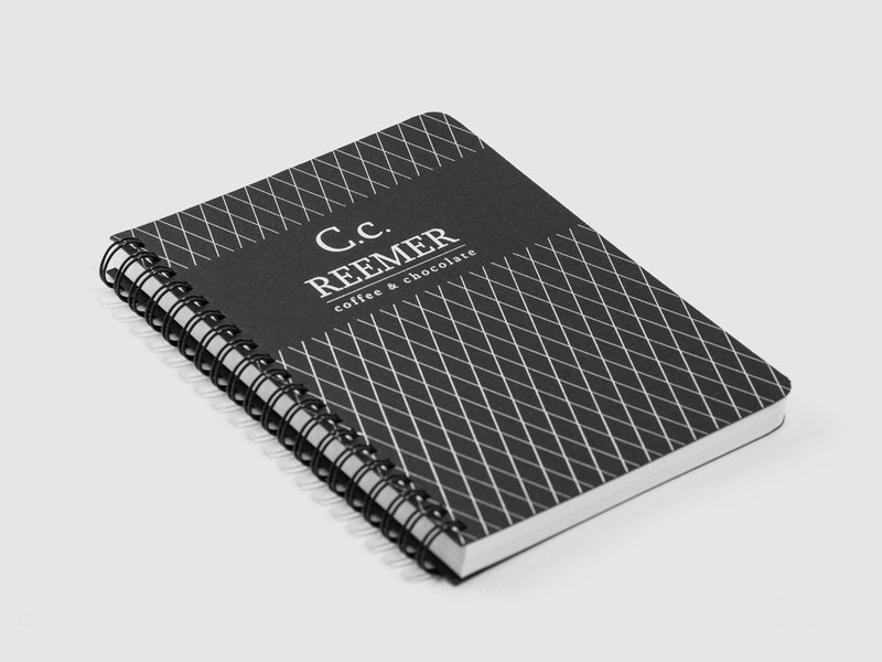 C.c.Reemer 線圈筆記本 - 筆記本/手帳 - 紙 黑色