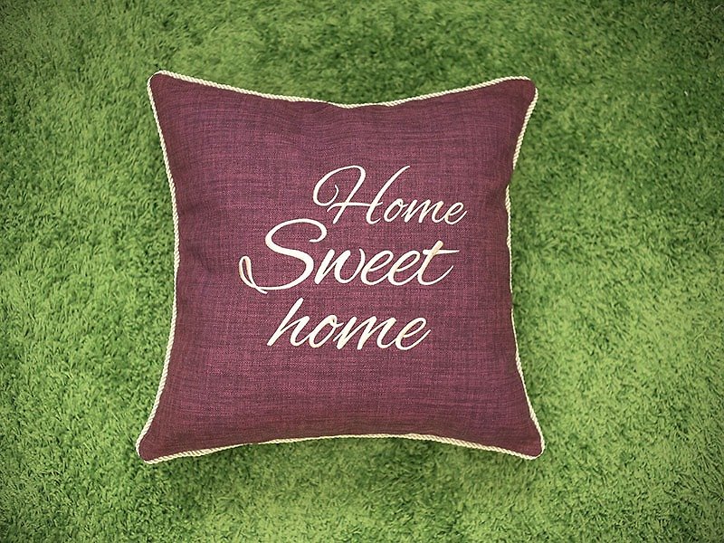= Freedom and creativity = the best choice for customized embroidered pillowcases for Valentine's Day gifts - Other - Other Materials Purple