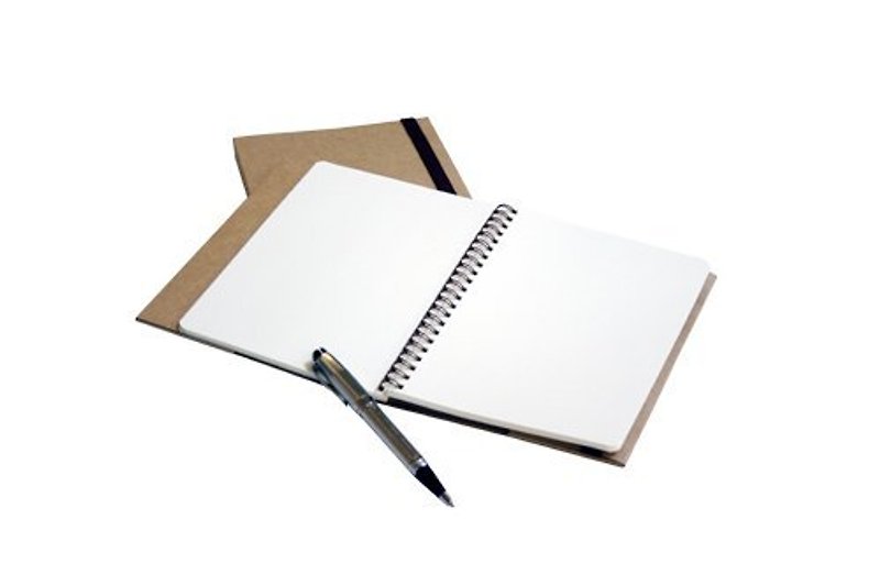 Funpaper Notebook 雅痞 notebook | simple fashion good book good writing - สมุดบันทึก/สมุดปฏิทิน - กระดาษ สีนำ้ตาล