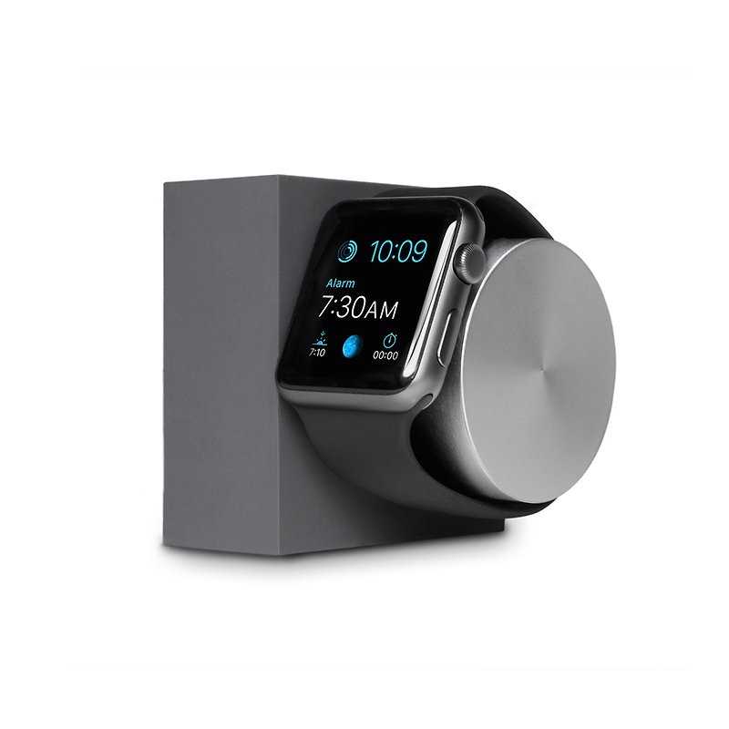 [Apple Watch] Native Union classic gray 4897032109810 charging base - ที่ชาร์จ - โลหะ สีเทา