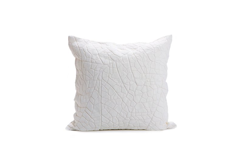 Vein Pillow white M - Pillows & Cushions - Other Materials White