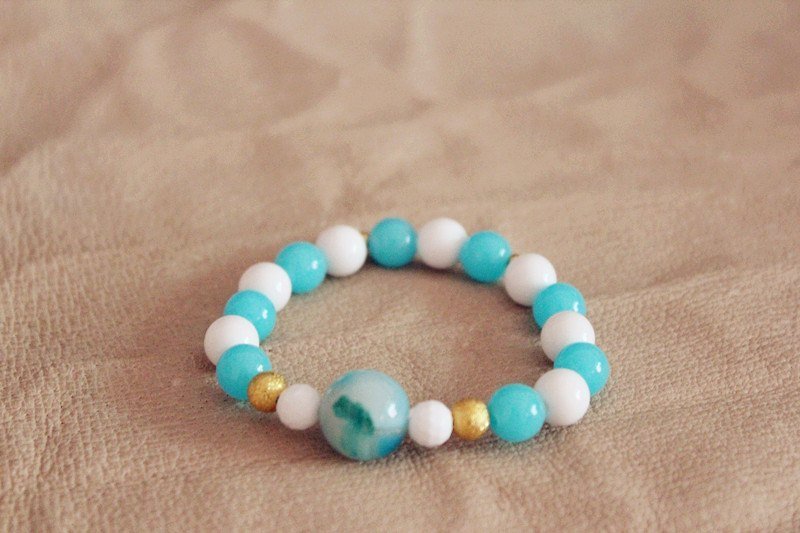 Clear Sky - Bracelets - Other Materials Blue