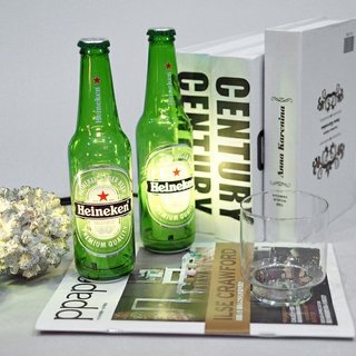 Finally a group that is sold out of stock --- AC220V suspended - international double flat head plug (China / Hong Kong / Macau / Singapore available) ... Heineken beer bottle lamp (dimmable) - Three days after ordering payment within shipping (excluding h