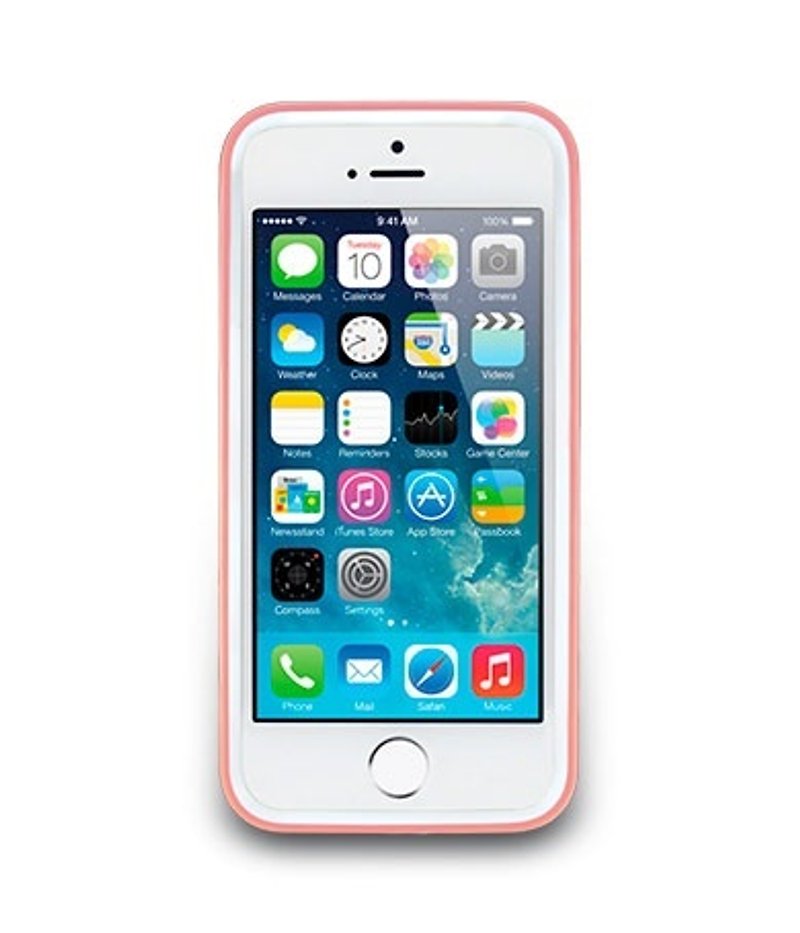 iPhone5/5s 奢華水鑽版保護框-玫瑰粉 - 其他 - 塑膠 粉紅色
