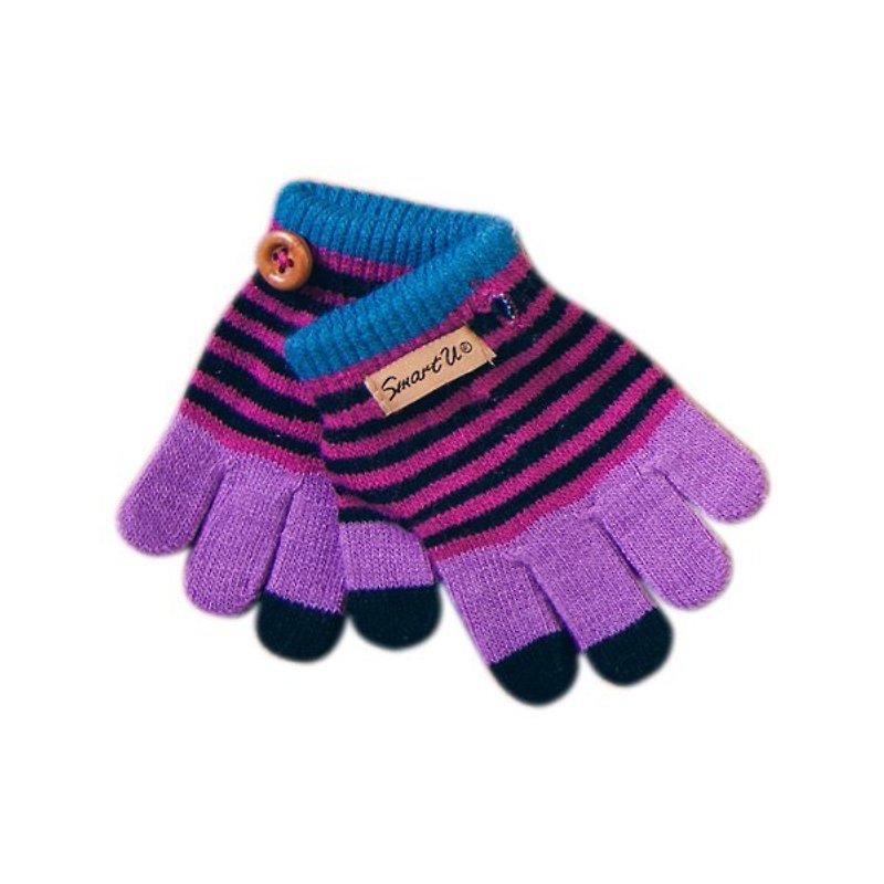 Touch gloves-parent-child - Other - Other Materials Purple