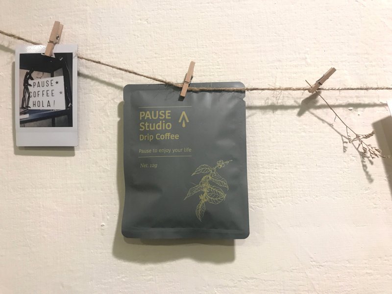 PAUSE咖啡掛耳包<衣索比亞 - 淺烘培> - 咖啡/咖啡豆 - 新鮮食材 