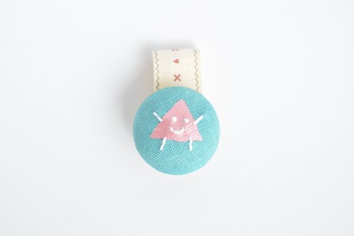alma-handmade 手感布包釦集線器 - 三角人