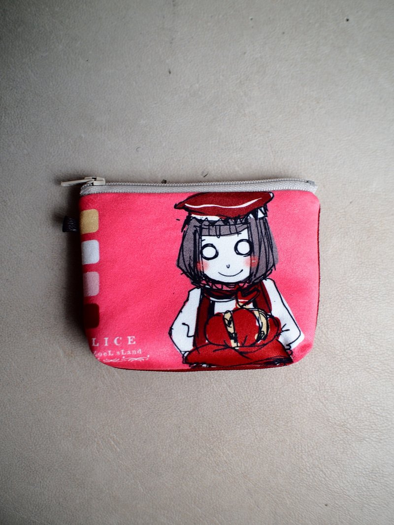 ワンダーランドハートのJ見本で手サンドイッチ財布▌▌ポーカーアリス版 - コインケース・小銭入れ - その他の素材 ピンク