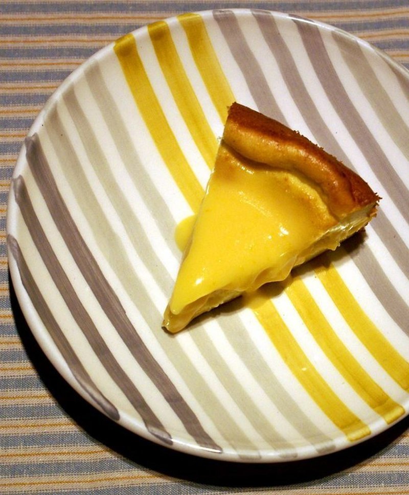 【C＆C]サクラ手作りバニラカスタードチーズケーキオレンジマーマレード/ 6 " - キッシュ・パイ - 食材 オレンジ