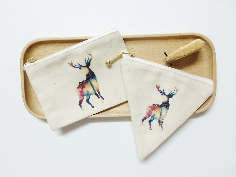 MaryWil Coin Bag-Stag - Coin Purses - Other Materials White
