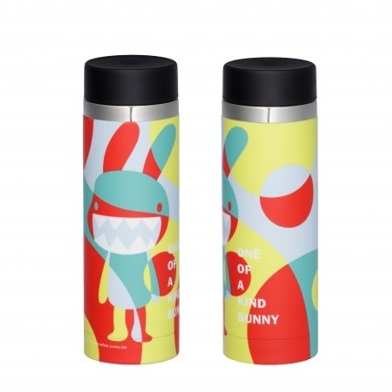 《Foufou》2014不鏽鋼保溫保冷瓶 - Geometric Bunny（300ml） - 水瓶/水壺 - 其他材質 多色