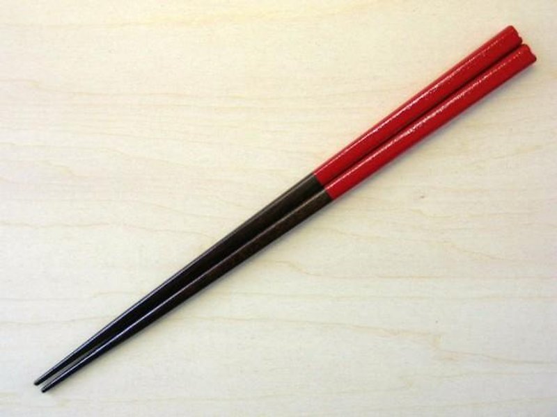 Lacquered chopsticks red - Chopsticks - Wood Red