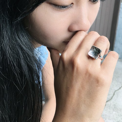 手作的詩HANDICRAFT POEMS 牽牛花-手工純銀戒指/手作的詩HANDICRAFT POEMS,愛自己,幸福中!