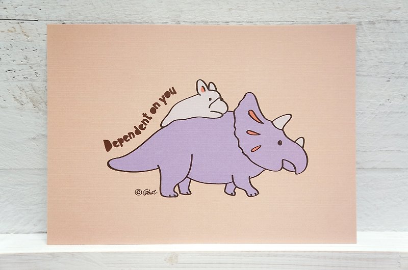 (Sold out) Dharma Triangulation - Postcard - Cards & Postcards - Paper Purple
