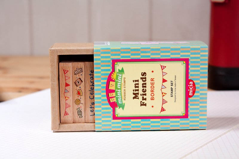 Party lace stamp set - Stamps & Stamp Pads - Wood 