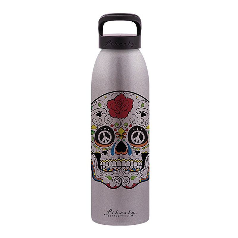 Liberty All Aluminum Eco Sports Cup - 700ml - 骷髅 Romantic / Single Size - Pitchers - Other Metals Gray