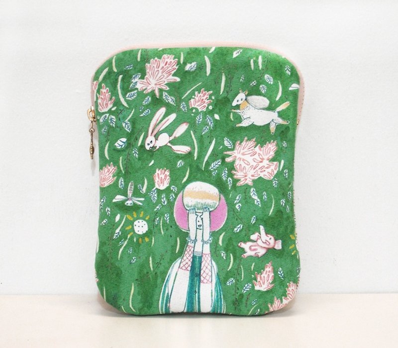[] Ipad-mini package of hide and seek. 7-inch tablet computer bag. - Laptop Bags - Other Materials Green
