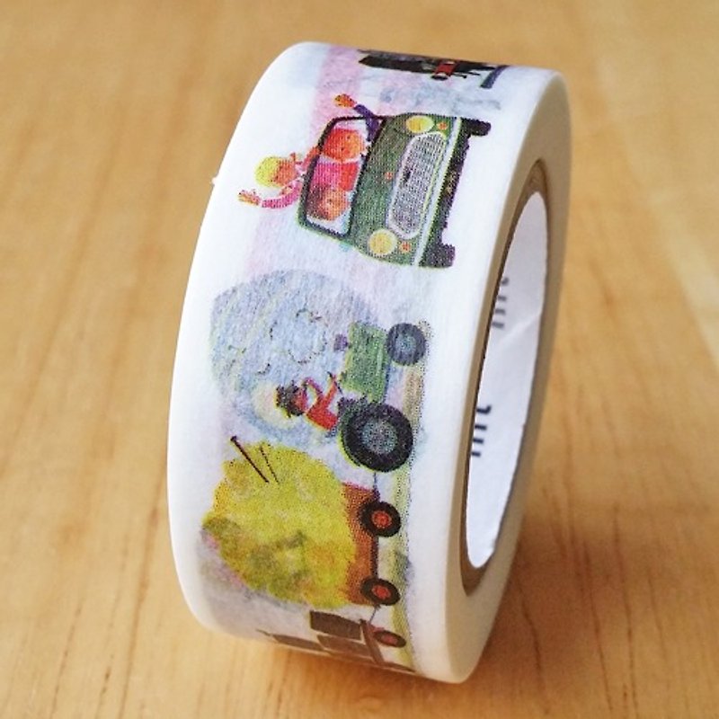 Mt x artist and paper tape [Vehicle (MTALAN04)] - Washi Tape - Paper Multicolor