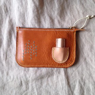 Lazy bag _ Sew vegetable tanned leather