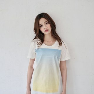 SUMI / tour map. △△ / natural organic cotton female models T_3SF005