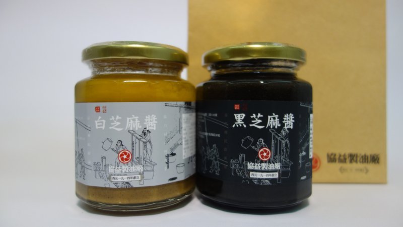 芝麻醬兩入組 - 果醬/抹醬 - 新鮮食材 咖啡色