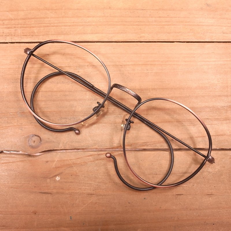 Old bone back hook type Ray-Ban B metal frame antique vintage - Glasses & Frames - Other Metals Black