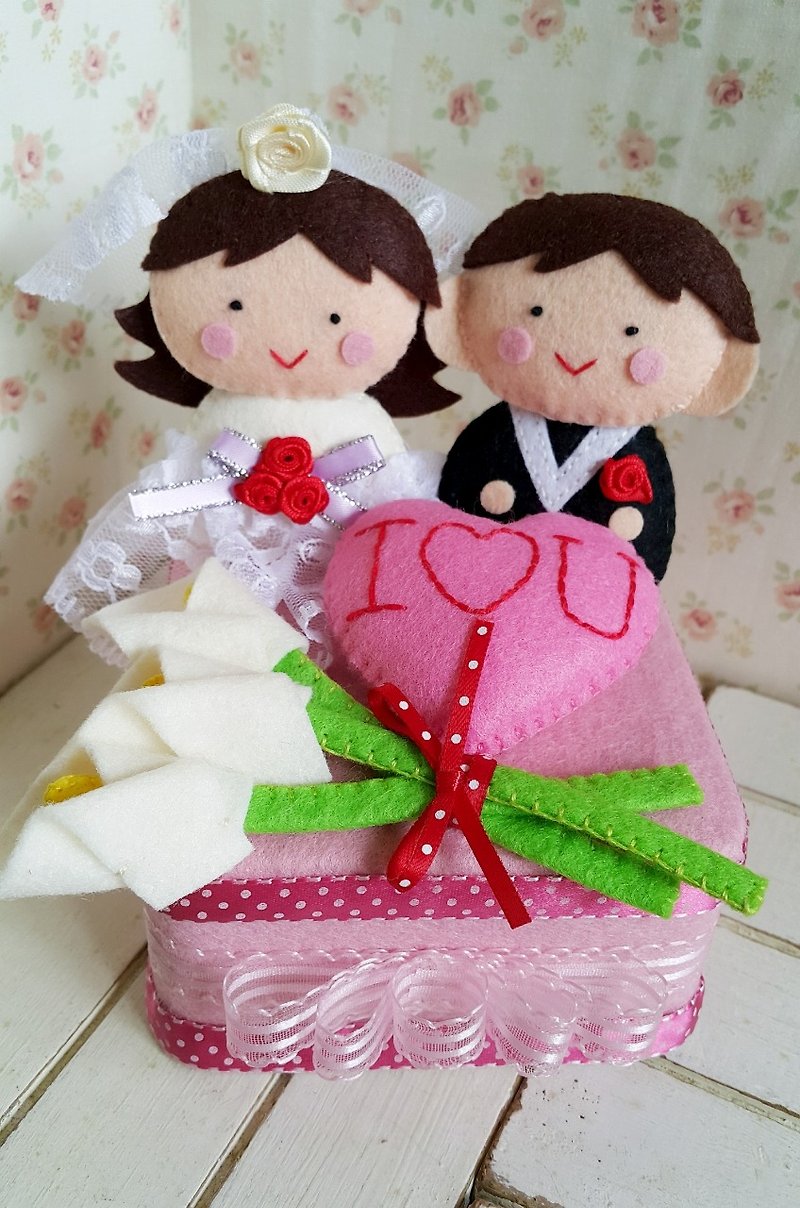 [Sweet wedding storage box] Wedding small things - อื่นๆ - วัสดุอื่นๆ 