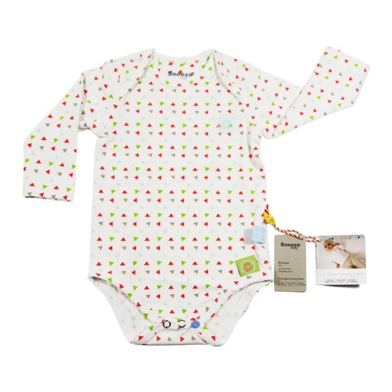 Netherlands Snoozebaby long sleeve package fart clothes newborn 0-6 months - อื่นๆ - ผ้าฝ้าย/ผ้าลินิน ขาว