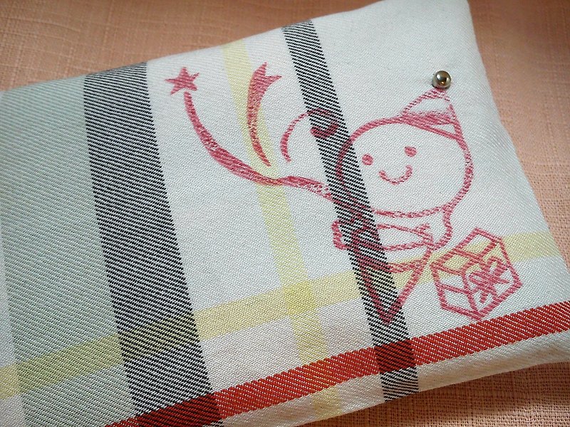 【ポータブル光沢紙セット]小さな赤い男を共有する幸せ - その他 - その他の素材 レッド