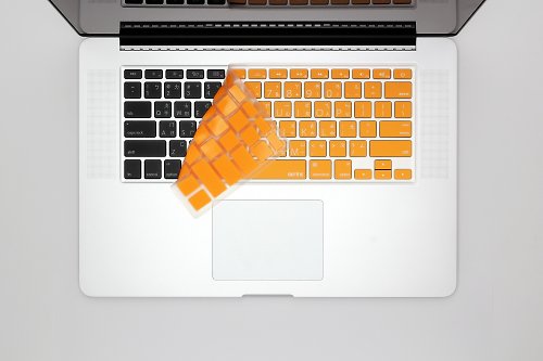 Befine BEFINE MacBook Pro 13/15專用Retina版 中文鍵盤保護膜 橘底白字