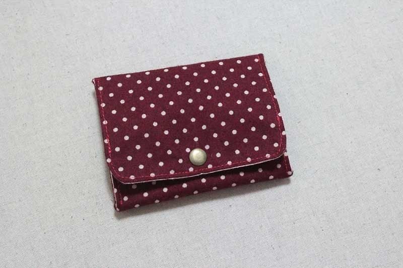 Change packet - little white bean paste - Coin Purses - Other Materials Red