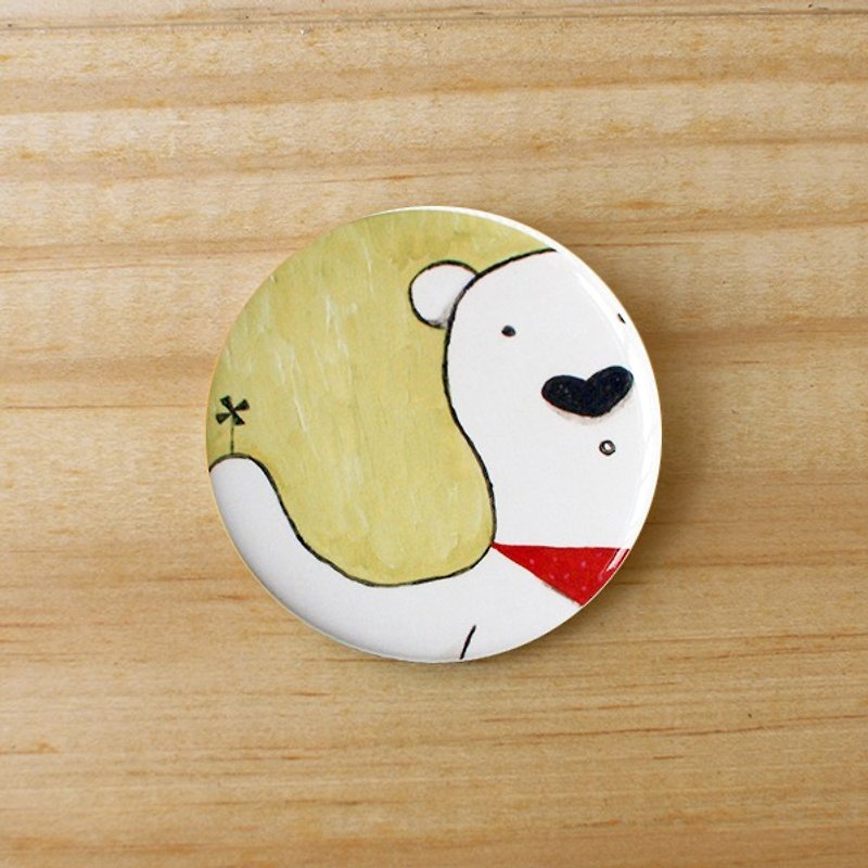 Pins | Hi polar bear - เข็มกลัด - วัสดุอื่นๆ สีเขียว