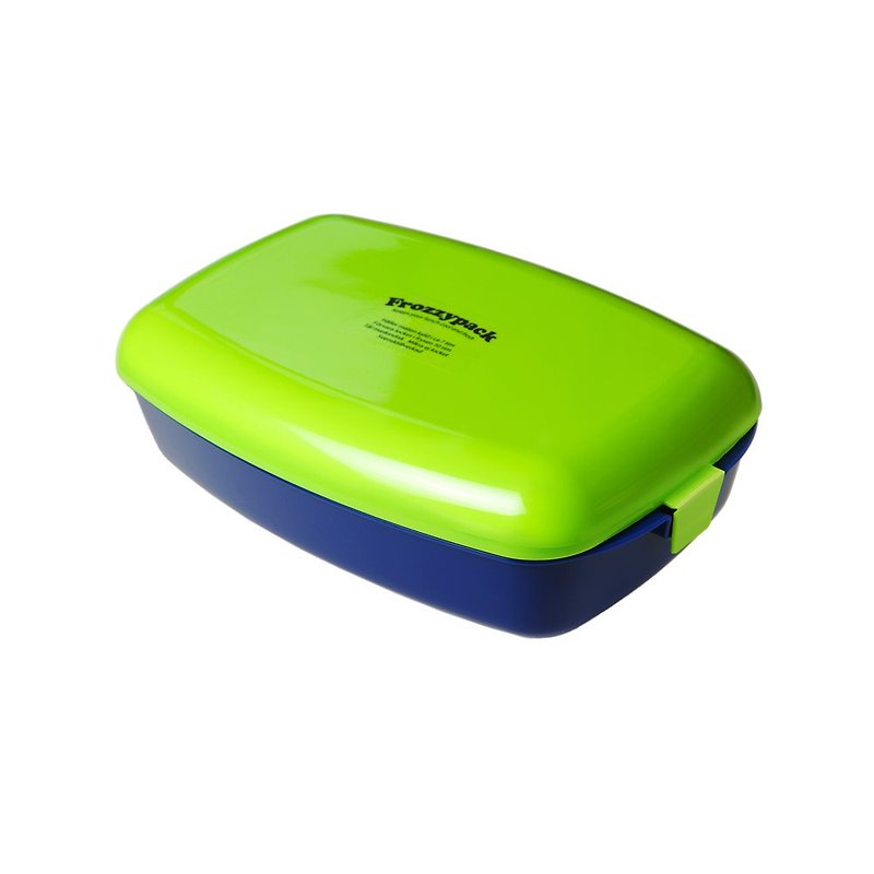 瑞典Frozzypack 保鮮餐盒-大容量系列/草綠/藍/單一尺寸 - 便當盒/飯盒 - 塑膠 多色