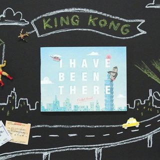 オリジナルデザイン チケット 旅行 切符 収集手帳 ノート/KING KONG
