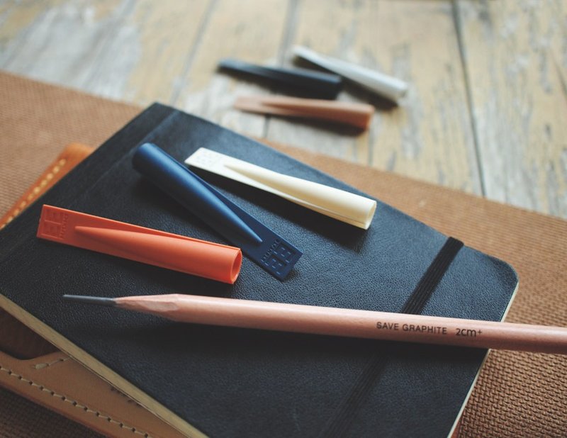 EE DEFENDER / EE PENCIL CAP x 8 (Signature Colors) - 鉛筆盒/筆袋 - 塑膠 灰色
