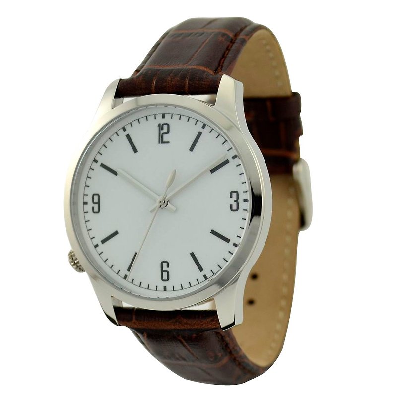 Left watch white dazhuang - Women's Watches - Other Metals White