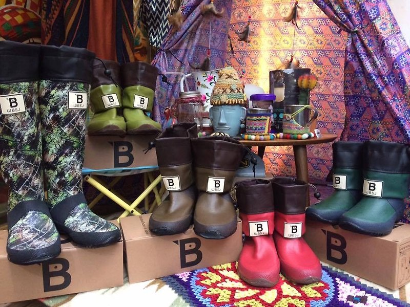 【預購中】♚野鳥雨鞋限定色♚(兩色)目前迷彩L・LL・3L・4L和芥末綠L 要等到1月才有貨 - 其他 - 橡膠 多色