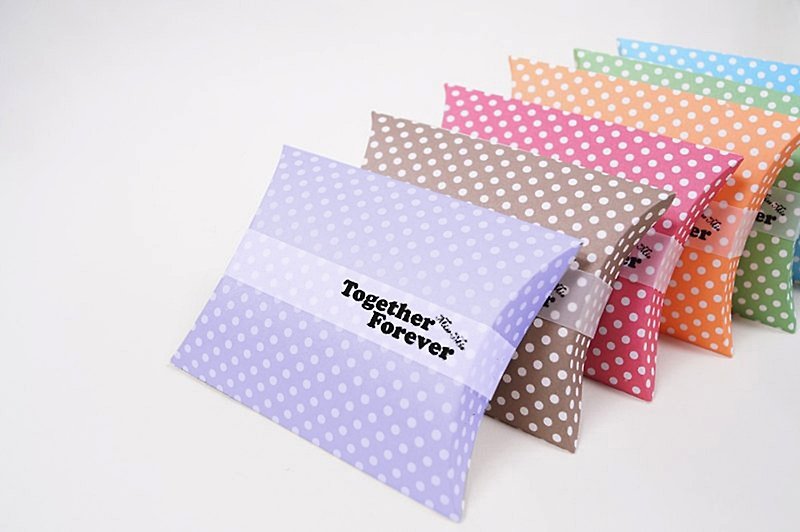 (Additional purchase) Together Forever handmade color box (multi-color) not only sells Miss Mia box - กล่องของขวัญ - กระดาษ หลากหลายสี