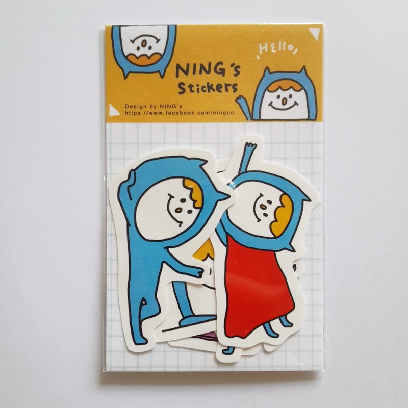 Stickers -NING's - สติกเกอร์ - วัสดุอื่นๆ 