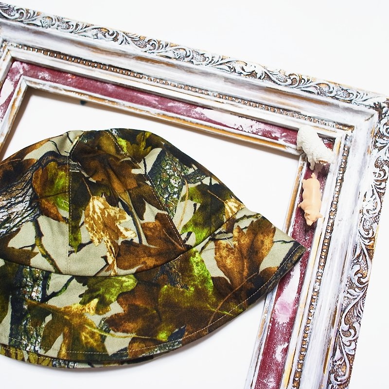 MERRY HEART ジャングルハローフィッシャーマンハット - 帽子 - その他の素材 グリーン