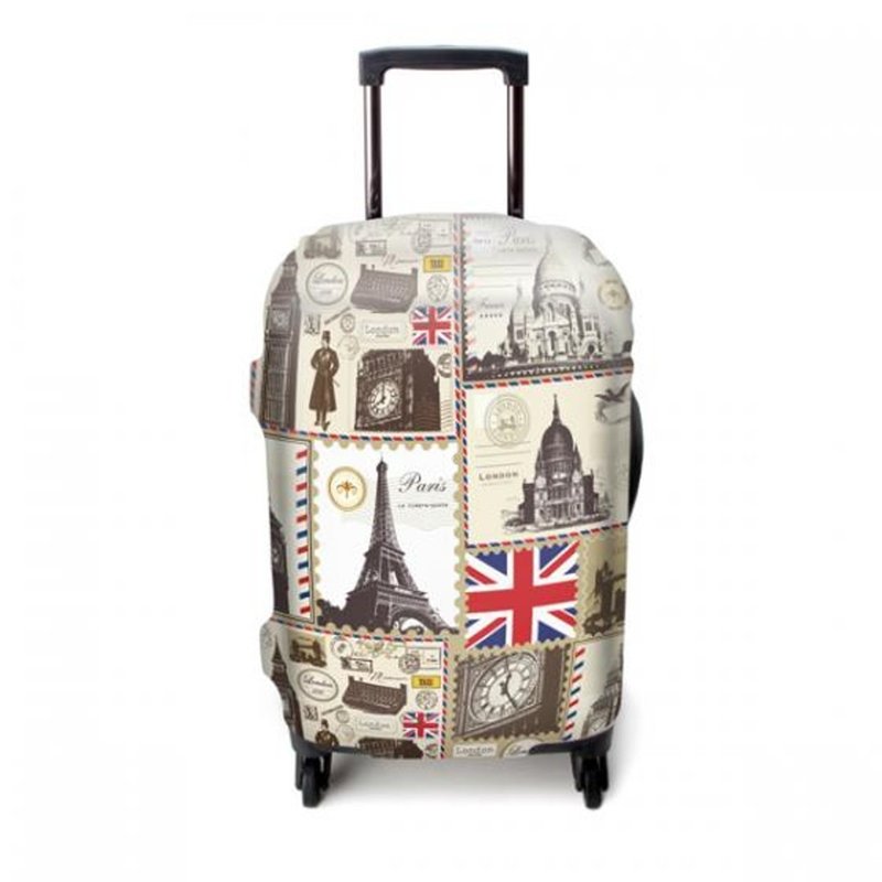 Stretch box sets │ England travel [L No.] - กระเป๋าเดินทาง/ผ้าคลุม - วัสดุอื่นๆ สีกากี