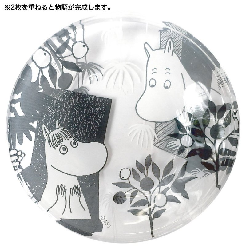 SUSS- Nordic combination Lulu meter glass plate / dish / snack plate (two world series) (a set of two in) - suitable for birthday gifts - Stock Free transport - จานเล็ก - พลาสติก ขาว