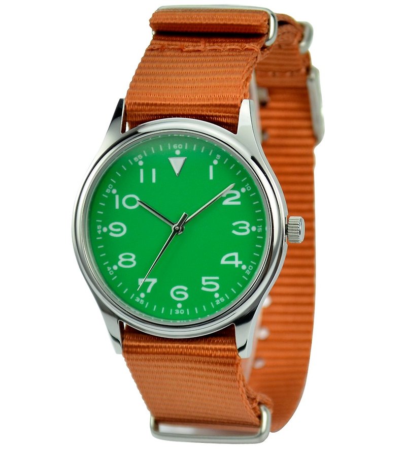 休閒手錶配尼龍帶 - 女錶 - 其他金屬 綠色